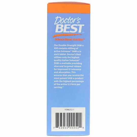 Double Strength SAM-e 400 Mg, DRB